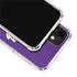 NBA Los Angeles Lakers Purple Primary Logo iPhone 12 Mini Clear Case