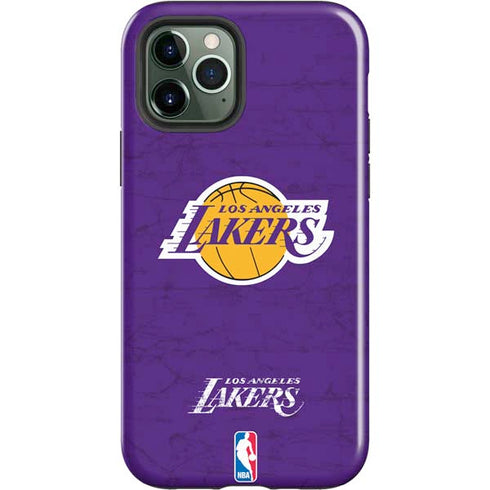 NBA Los Angeles Lakers Purple Primary Logo iPhone 12 Pro Impact Case