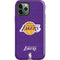 NBA Los Angeles Lakers Purple Primary Logo iPhone 12 Pro Impact Case