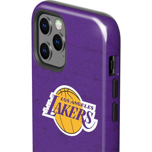 NBA Los Angeles Lakers Purple Primary Logo iPhone 12 Pro Impact Case