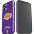 NBA Los Angeles Lakers Purple Primary Logo iPhone 12 Pro Impact Case