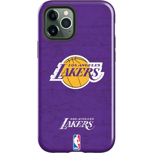 NBA Los Angeles Lakers Purple Primary Logo iPhone 12 Pro Max Impact Case