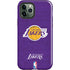 NBA Los Angeles Lakers Purple Primary Logo iPhone 12 Pro Max Impact Case