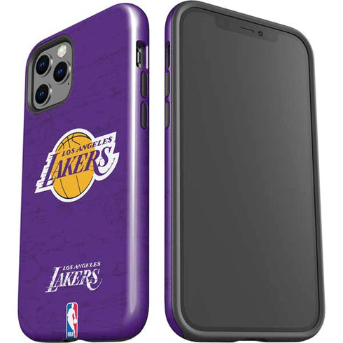 NBA Los Angeles Lakers Purple Primary Logo iPhone 12 Pro Max Impact Case