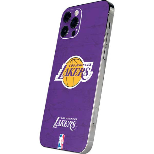 NBA Los Angeles Lakers Purple Primary Logo iPhone 12 Pro Max Skin