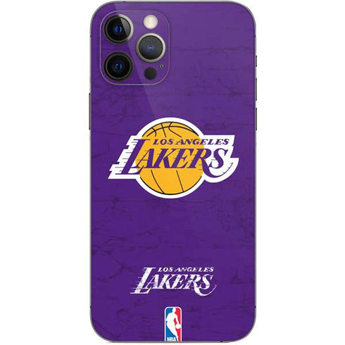 NBA Los Angeles Lakers Purple Primary Logo iPhone 12 Pro Skin
