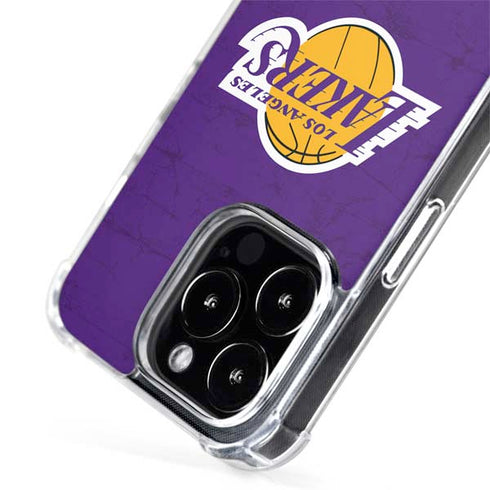 NBA Los Angeles Lakers Purple Primary Logo iPhone 13 Pro Max MagSafe Case