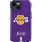 NBA Los Angeles Lakers Purple Primary Logo iPhone 14 Plus Impact Case
