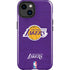 NBA Los Angeles Lakers Purple Primary Logo iPhone 14 Plus Impact Case