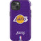 NBA Los Angeles Lakers Purple Primary Logo iPhone 14 Impact Case
