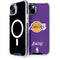 NBA Los Angeles Lakers Purple Primary Logo iPhone 15 Plus MagSafe Case