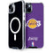 NBA Los Angeles Lakers Purple Primary Logo iPhone 14 Plus MagSafe Case