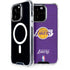 NBA Los Angeles Lakers Purple Primary Logo iPhone 15 Pro MagSafe Case