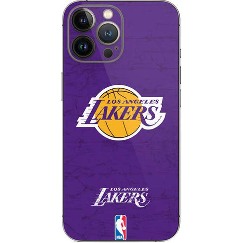 NBA Los Angeles Lakers Purple Primary Logo iPhone 14 Pro Max Skin