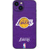 NBA Los Angeles Lakers Purple Primary Logo iPhone 14 Skin