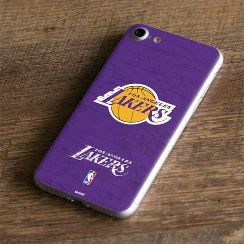 NBA Los Angeles Lakers Purple Primary Logo iPhone 7 Skin