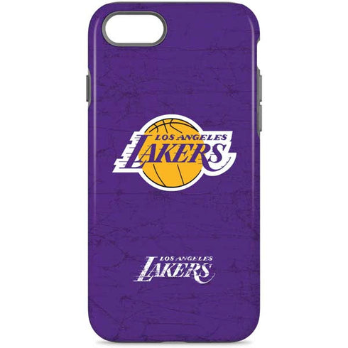 NBA Los Angeles Lakers Purple Primary Logo iPhone 8 Pro Case