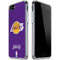 NBA Los Angeles Lakers Purple Primary Logo iPhone SE (2nd & 3rd Gen) Clear Case