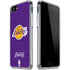 NBA Los Angeles Lakers Purple Primary Logo iPhone SE (2nd & 3rd Gen) Clear Case