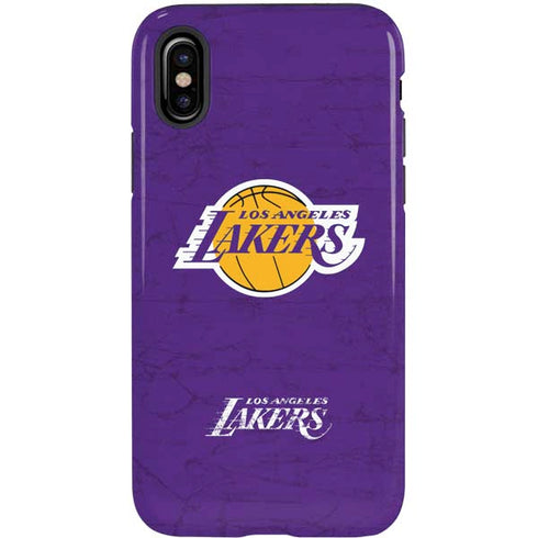 NBA Los Angeles Lakers Purple Primary Logo iPhone X Pro Case