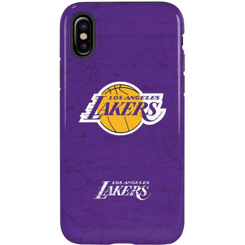 NBA Los Angeles Lakers Purple Primary Logo iPhone XS Pro Case