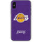 NBA Los Angeles Lakers Purple Primary Logo iPhone XS Skin