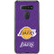 NBA Los Angeles Lakers Purple Primary Logo LG K51/Q51 Clear Case