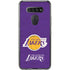 NBA Los Angeles Lakers Purple Primary Logo LG K51/Q51 Clear Case
