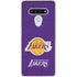 NBA Los Angeles Lakers Purple Primary Logo LG Stylo 6 Clear Case