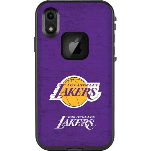 NBA Los Angeles Lakers Purple Primary Logo LifeProof Fre iPhone Skin