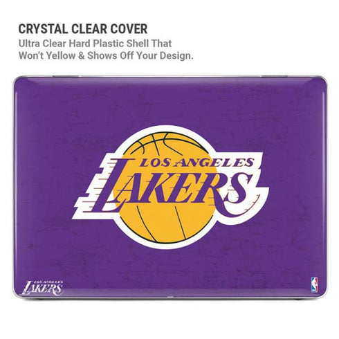 NBA Los Angeles Lakers Purple Primary Logo MacBook Air 15in (2023-2025) Case plus Skin