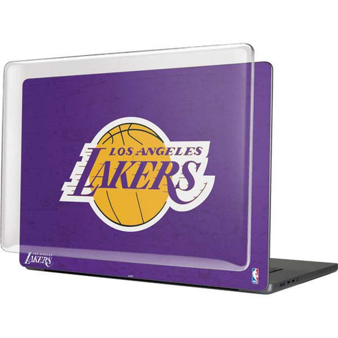 NBA Los Angeles Lakers Purple Primary Logo MacBook Pro 16in (2021-25) Case plus Skin