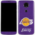 NBA Los Angeles Lakers Purple Primary Logo Moto E5 Plus Skin