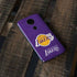 NBA Los Angeles Lakers Purple Primary Logo Moto E5 Plus Skin
