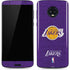 NBA Los Angeles Lakers Purple Primary Logo Moto G6 Skin