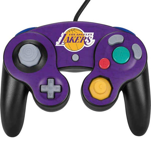 NBA Los Angeles Lakers Purple Primary Logo Nintendo GameCube Controller Skin