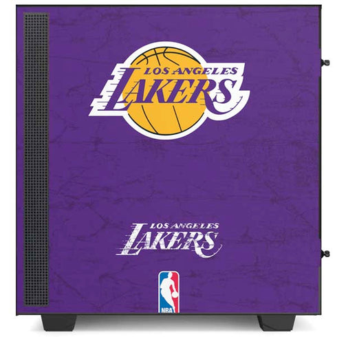 NBA Los Angeles Lakers Purple Primary Logo NZXT H510 Compact ATX Mid-Tower Case Skin