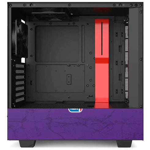 NBA Los Angeles Lakers Purple Primary Logo NZXT H510 Compact ATX Mid-Tower Case Skin