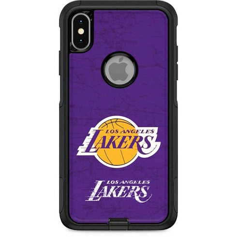 NBA Los Angeles Lakers Purple Primary Logo Otterbox Commuter iPhone Skin