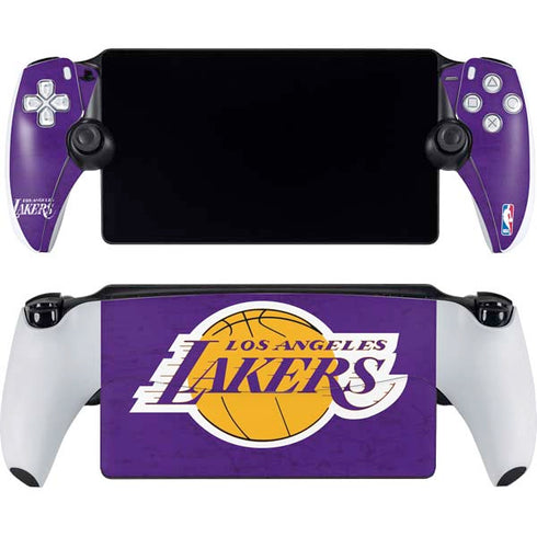 NBA Los Angeles Lakers Purple Primary Logo PlayStation Portal Remote Player Skin