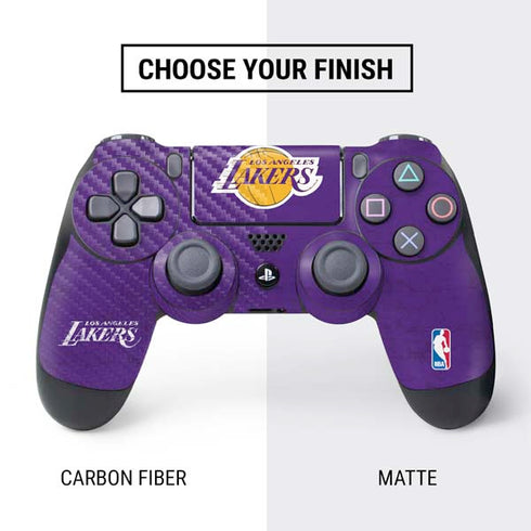 NBA Los Angeles Lakers Purple Primary Logo PS4 Controller Skin