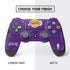 NBA Los Angeles Lakers Purple Primary Logo PS4 Controller Skin