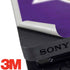 NBA Los Angeles Lakers Purple Primary Logo PS4 Slim Skin