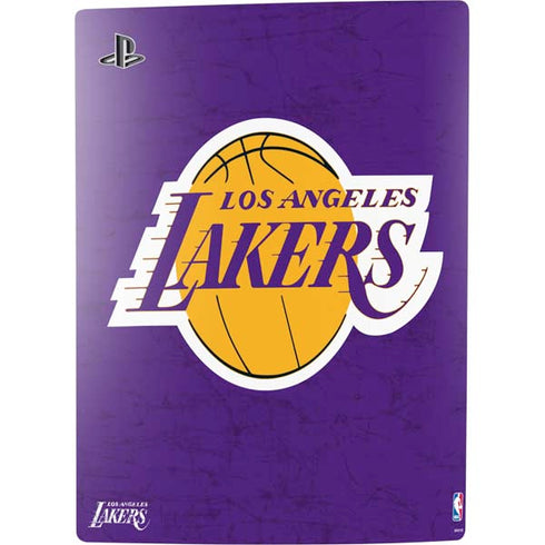 NBA Los Angeles Lakers Purple Primary Logo PS5 Console Skin