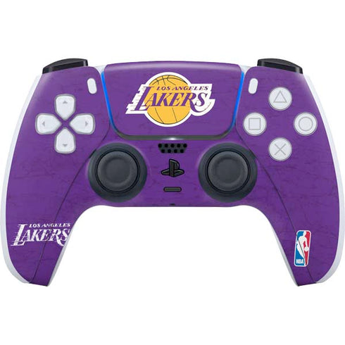 NBA Los Angeles Lakers Purple Primary Logo PS5 Controller Skin