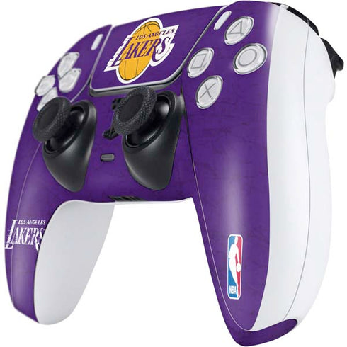 NBA Los Angeles Lakers Purple Primary Logo PS5 Controller Skin