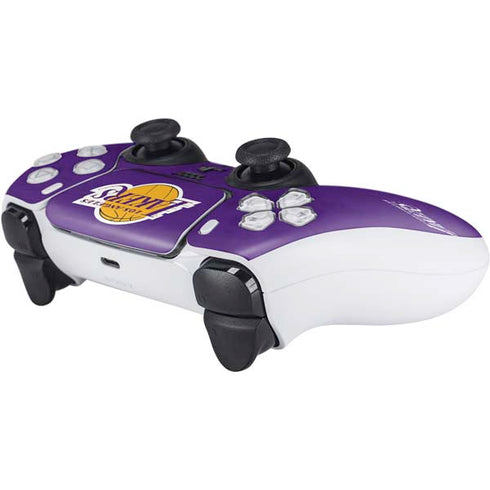NBA Los Angeles Lakers Purple Primary Logo PS5 Controller Skin