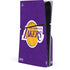 NBA Los Angeles Lakers Purple Primary Logo PS5 Slim Disk Console Skin