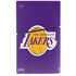 NBA Los Angeles Lakers Purple Primary Logo PS5 Slim Disk Console Skin