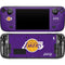 NBA Los Angeles Lakers Purple Primary Logo Steam Deck Handheld Gaming Computer Skin